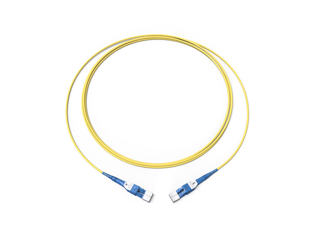 2F, DFX® 250 Riser, LC Duplex to LC Duplex, SMF28® Ultra, 12m