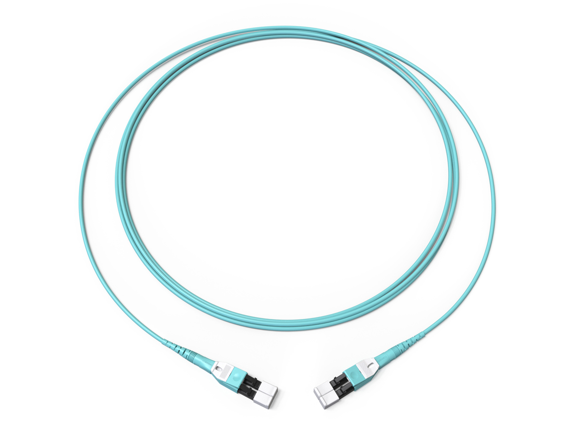 2F, DFX® 250 Plenum, LC Duplex to LC Duplex, 50 µm (OM4), 7m