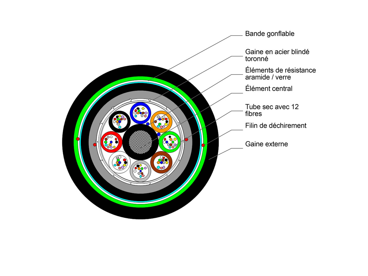 8X12 ClearCurve® Multimode OM4, B2ca, s1, d1, a1
