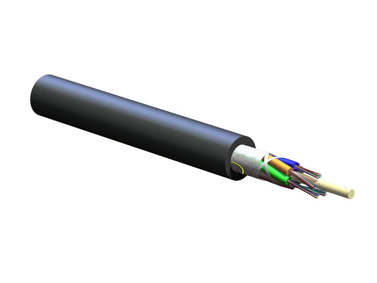 048TUF-T4190D20 | FREEDM® Loose Tube, Gel-Free Cable, Riser 48 F, 50 µm multimode (OM4) | Corning 048TUF-T4190D20 | FREEDM® Loose Tube, Gel-Free Cable, Riser 48 F, 50 µm multimode (OM4) | Corning