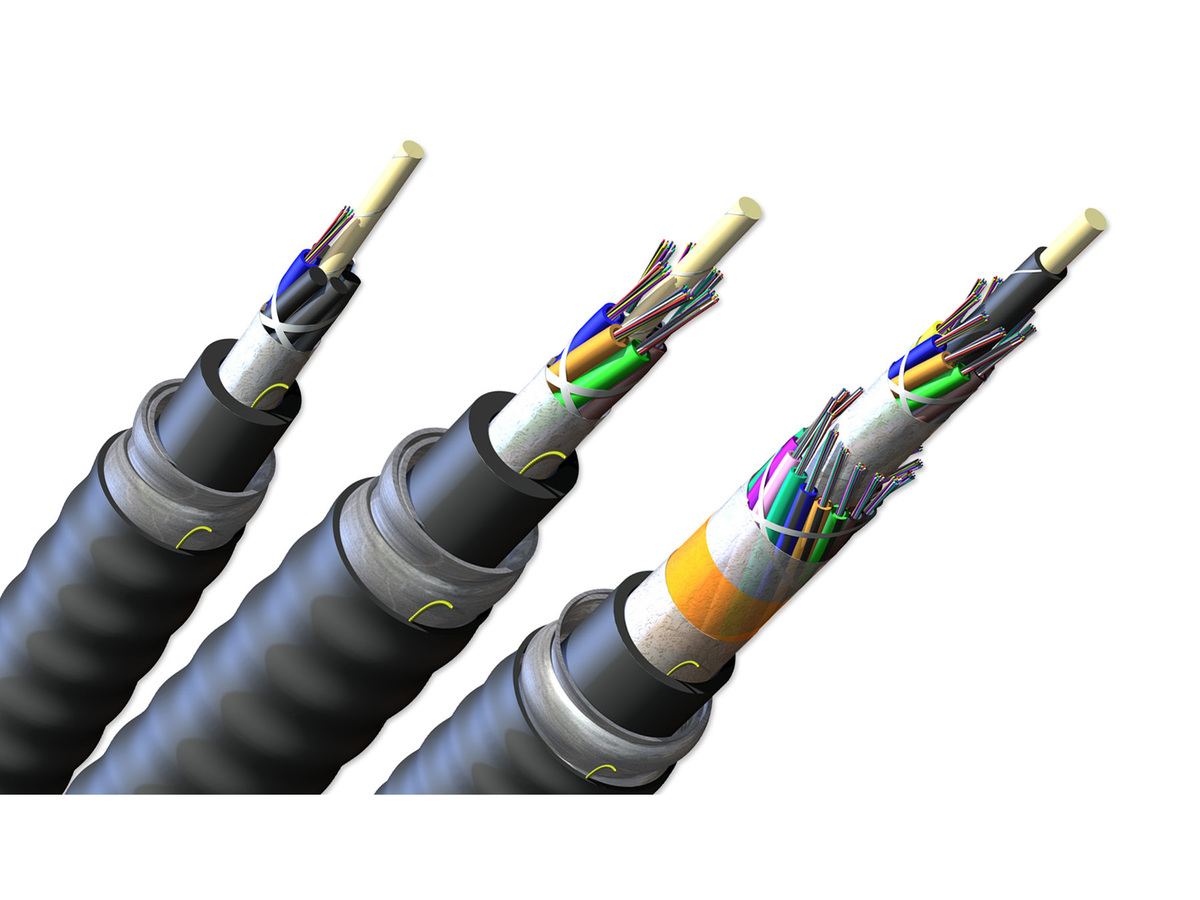 FREEDM® Loose Tube, Gel-Free, Interlocking Armored Cable, Plenum