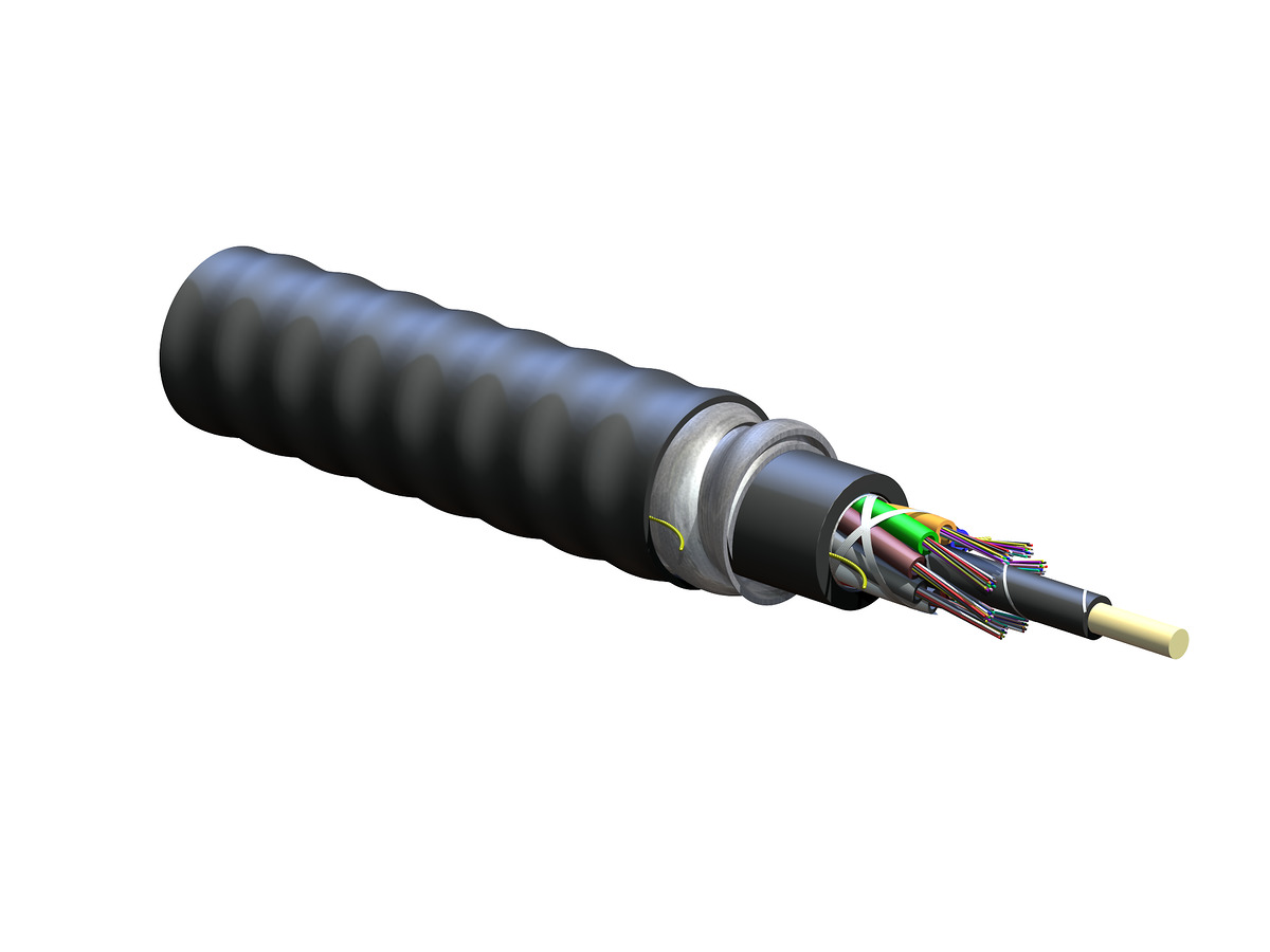 96 F, 50 µm multimode, extended 10G distance (OM4+)