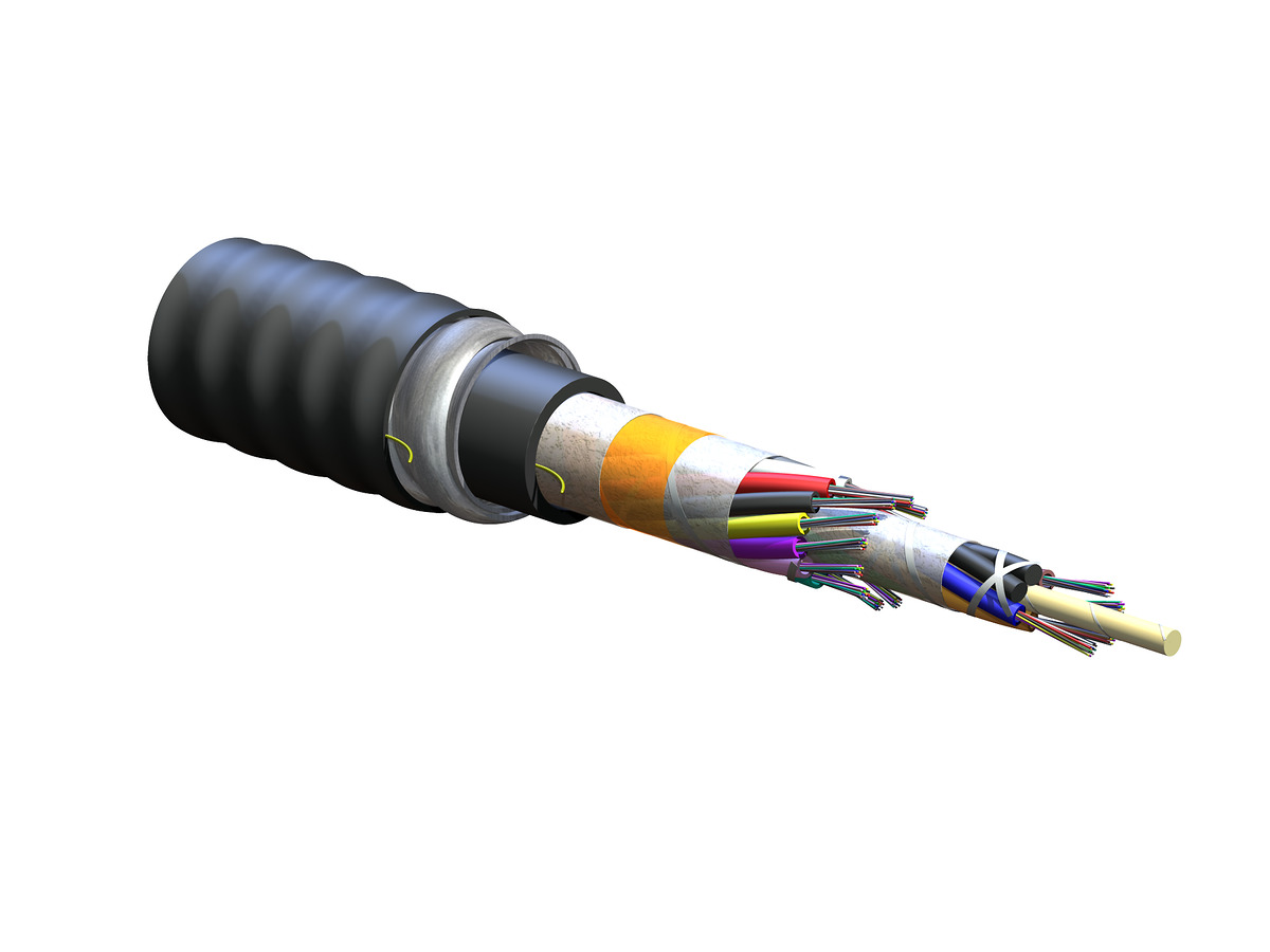 192 F, 50 µm multimode, extended 10G distance (OM4)