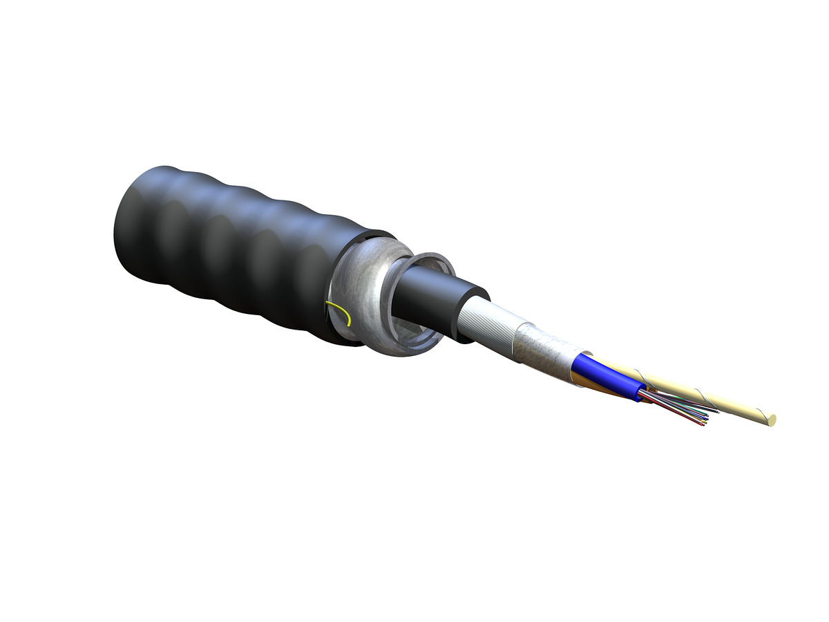 18 F, SMF-28® Ultra fiber, Single-mode (OS2)