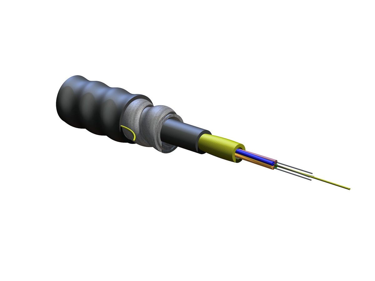 004T8P-31190-A3 | FREEDM® One Tight-Buffered, Interlocking Armored ...