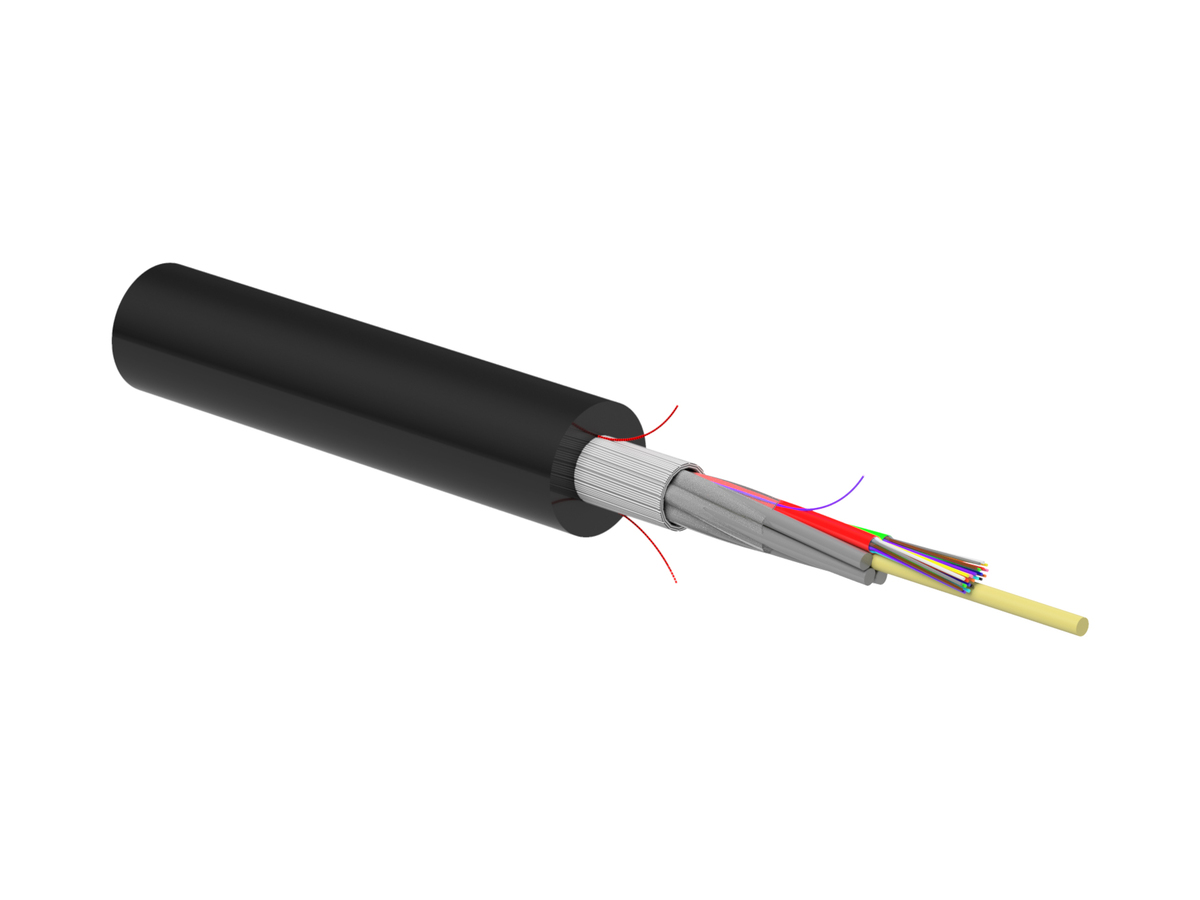24 F, SMF-28® Ultra fiber, Single-mode (OS2)