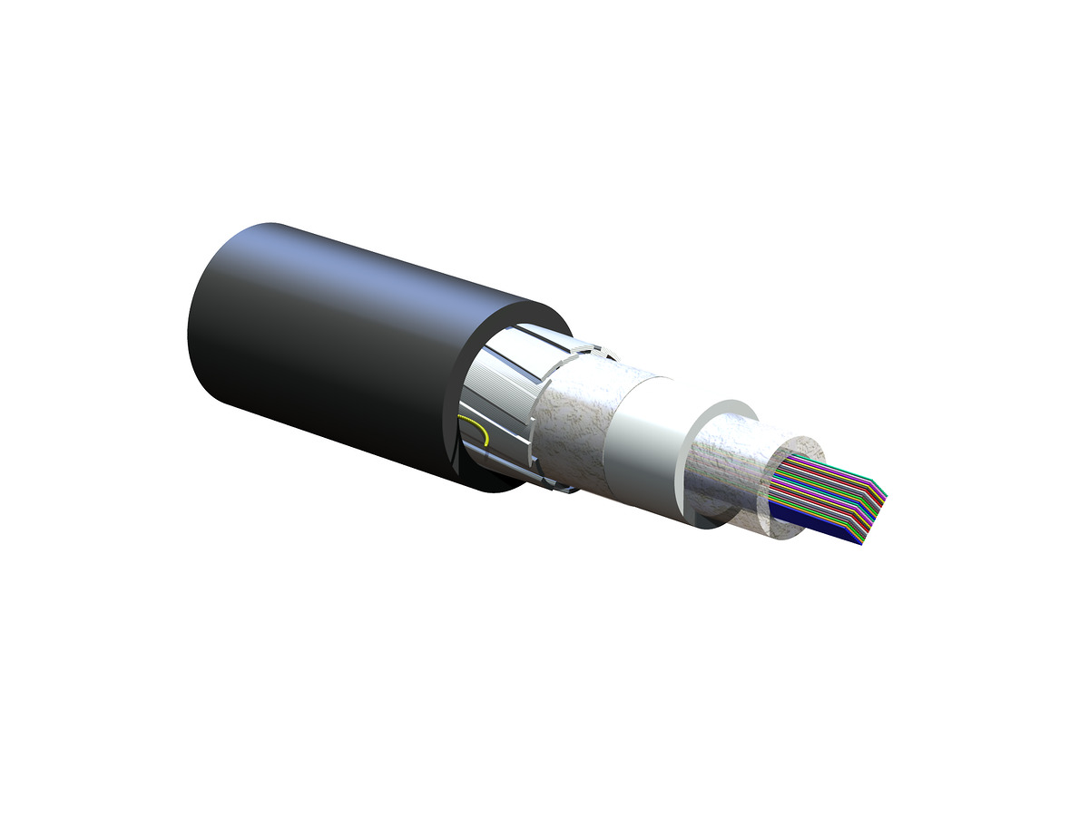 288ZVF-14101D20 | FREEDM® UltraRibbon Gel-Free Cable, Riser 288 F, Bend ...