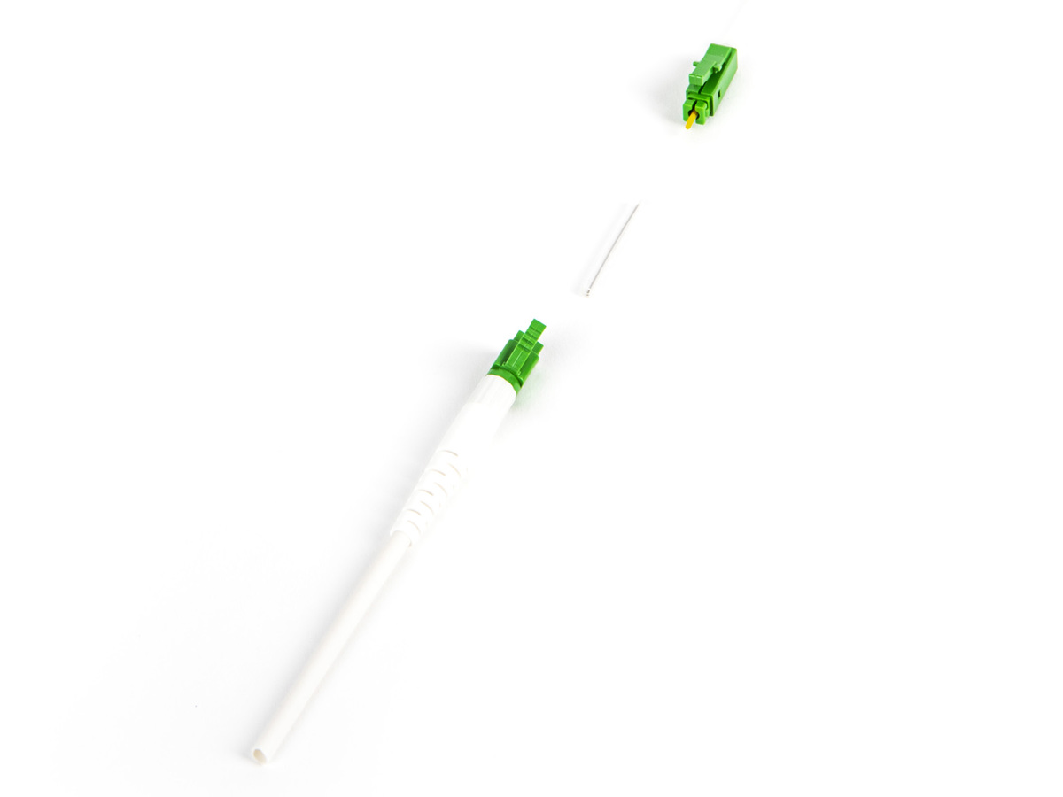 LC APC, 2 mm, Single-mode (OS2), TAA, pack of 25