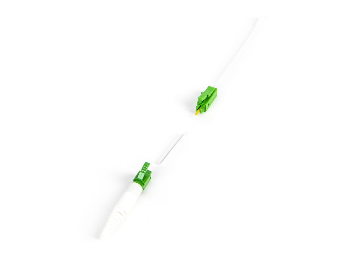 LC/APC, 900 µm, monomode (OS2), pack de 25