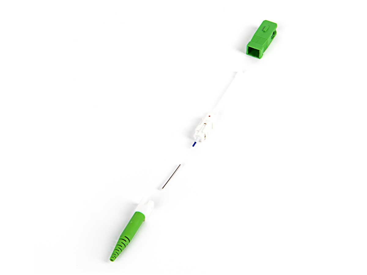 SC APC, 900 µm, Single-mode (OS2), pack of 6