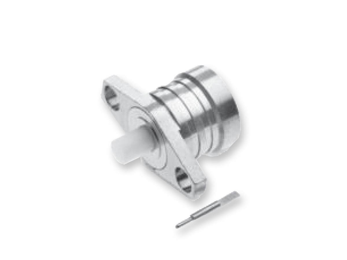 Jack 2 Hole Flange Mount to Tab Terminal