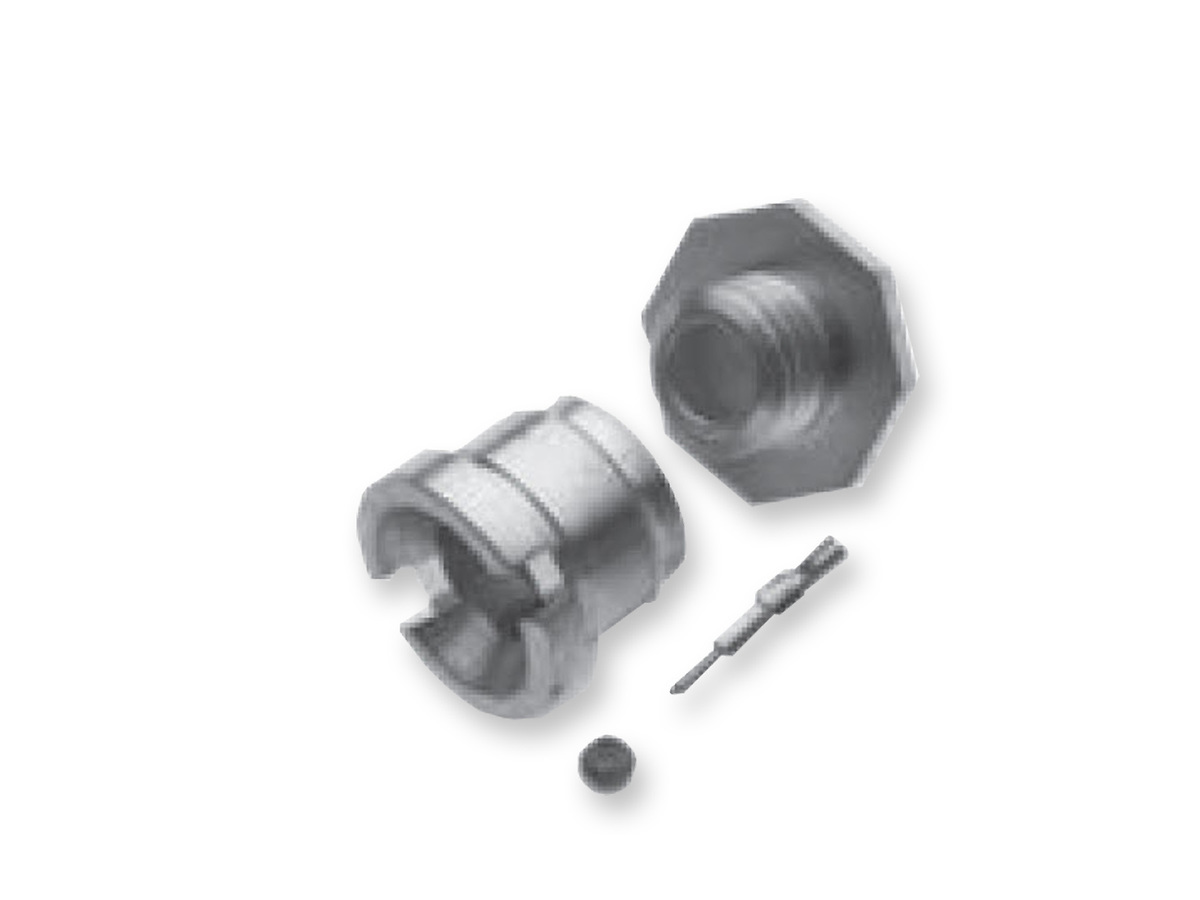 Bulkhead Mount Smooth Bore Thread-on to 0.047 S/R Cable