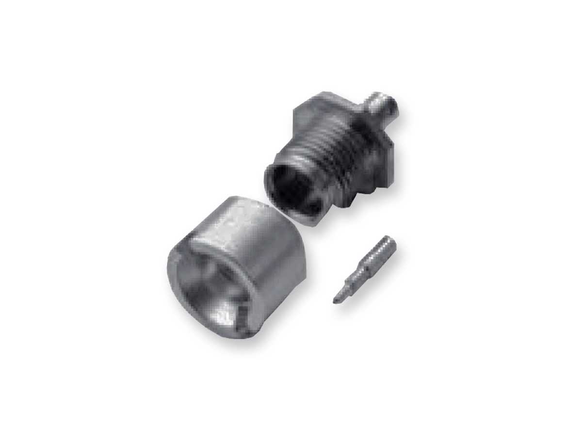 Bulkhead Mount to 0.086 S/R Cable, CM, 0.334 long