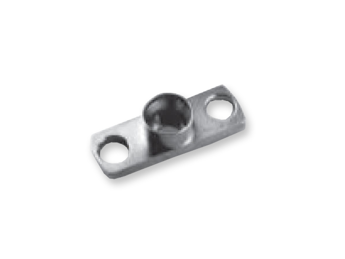 Shroud, No center conductor,.480 Length, .328 hole spacing, .098 mount dia, SB