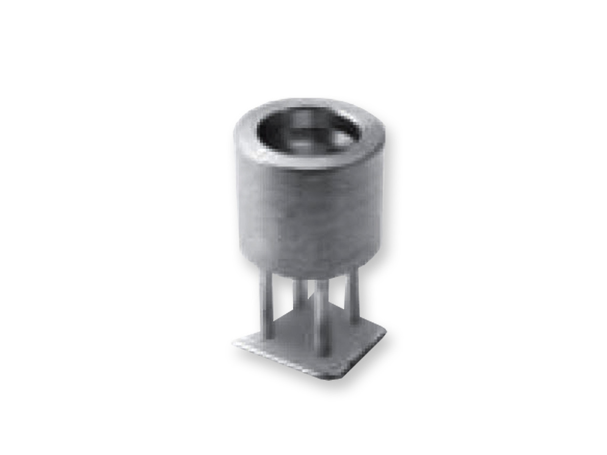 PCB 4 Leg Thru Mount R/A Center Conductor, LD