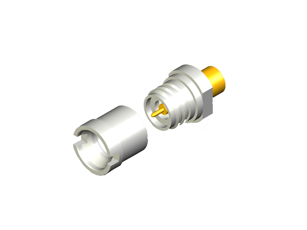 Bulkhead Mount to 0.047 S/R Cable, Full Detent, XXX Length