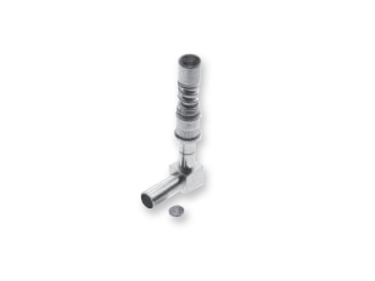 Catchers Mitt R/A Float Mount to 0.086 S/R Cable, 0.580 Non-float Length