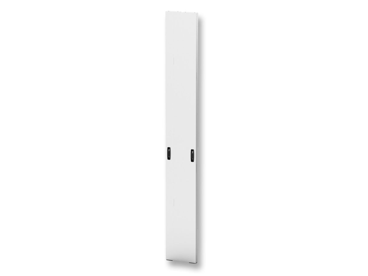 Door, vertical, 8 ft, 10-in width, platinum