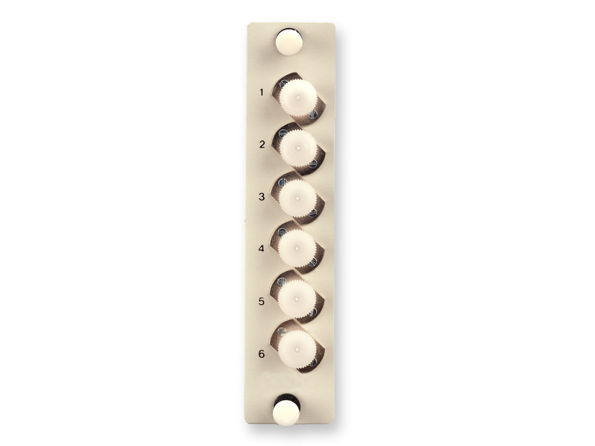 FC adapters, 6 F, Single-mode (OS2)