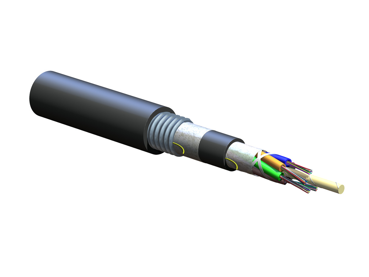 048EUV-T4101D20 | LSZH™ Loose Tube, Gel-Free, Corrugated