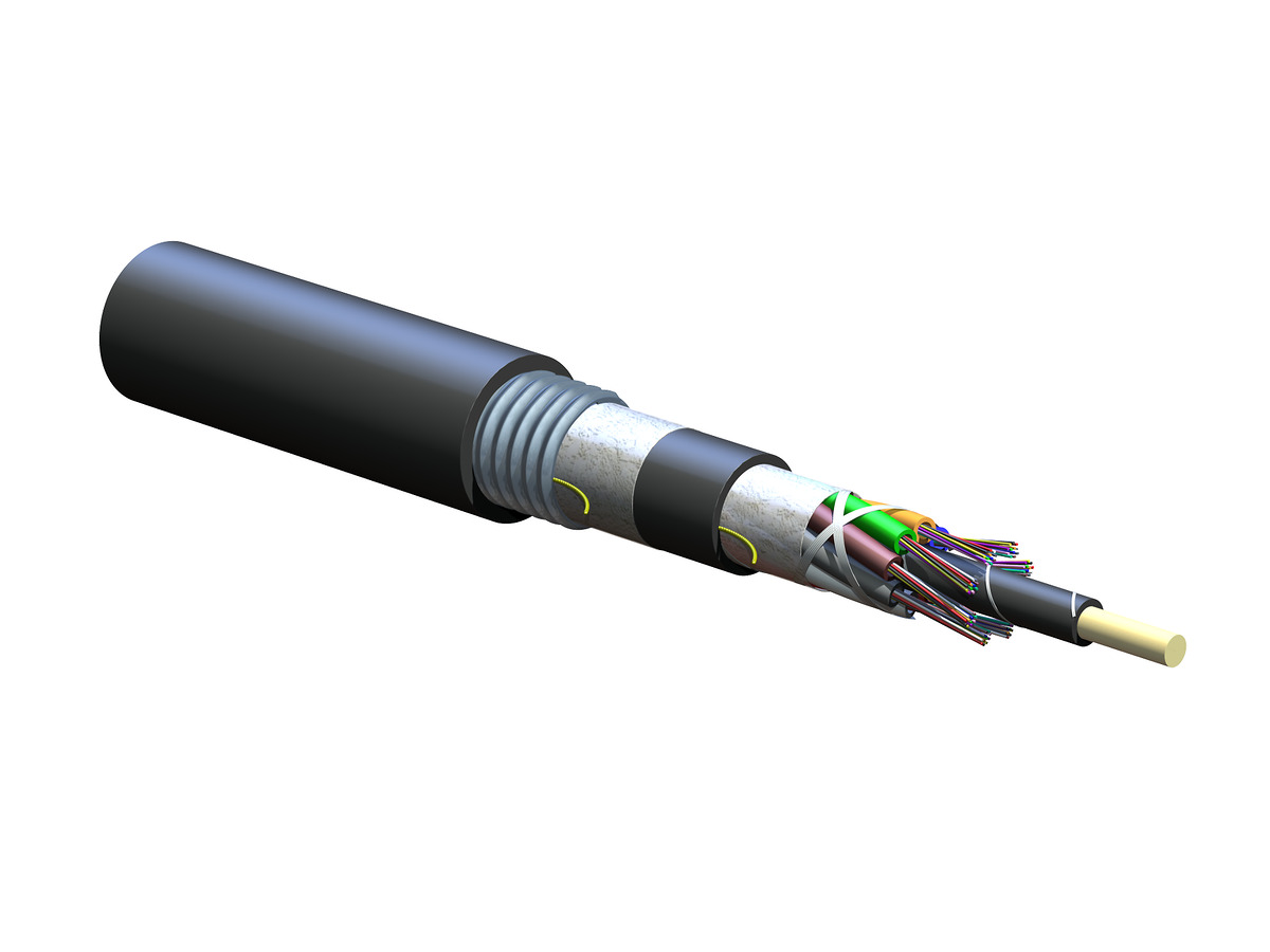 096TUV-T4190D20 | LSZH™ Loose Tube, Gel-Free, Corrugated