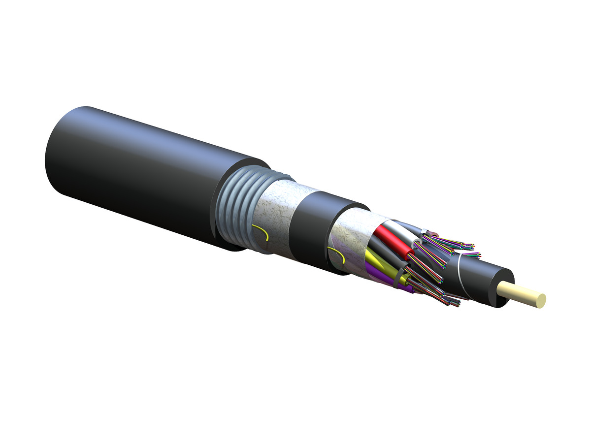 144 F, 50 µm multimode, extended 10G distance (OM4+)