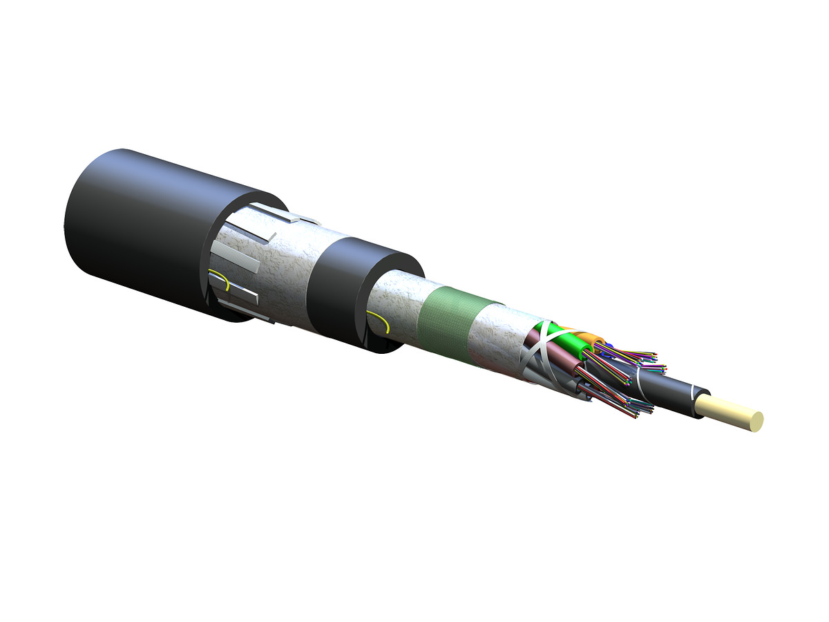 96 F, 50 µm multimode, extended 10G distance (OM4+)