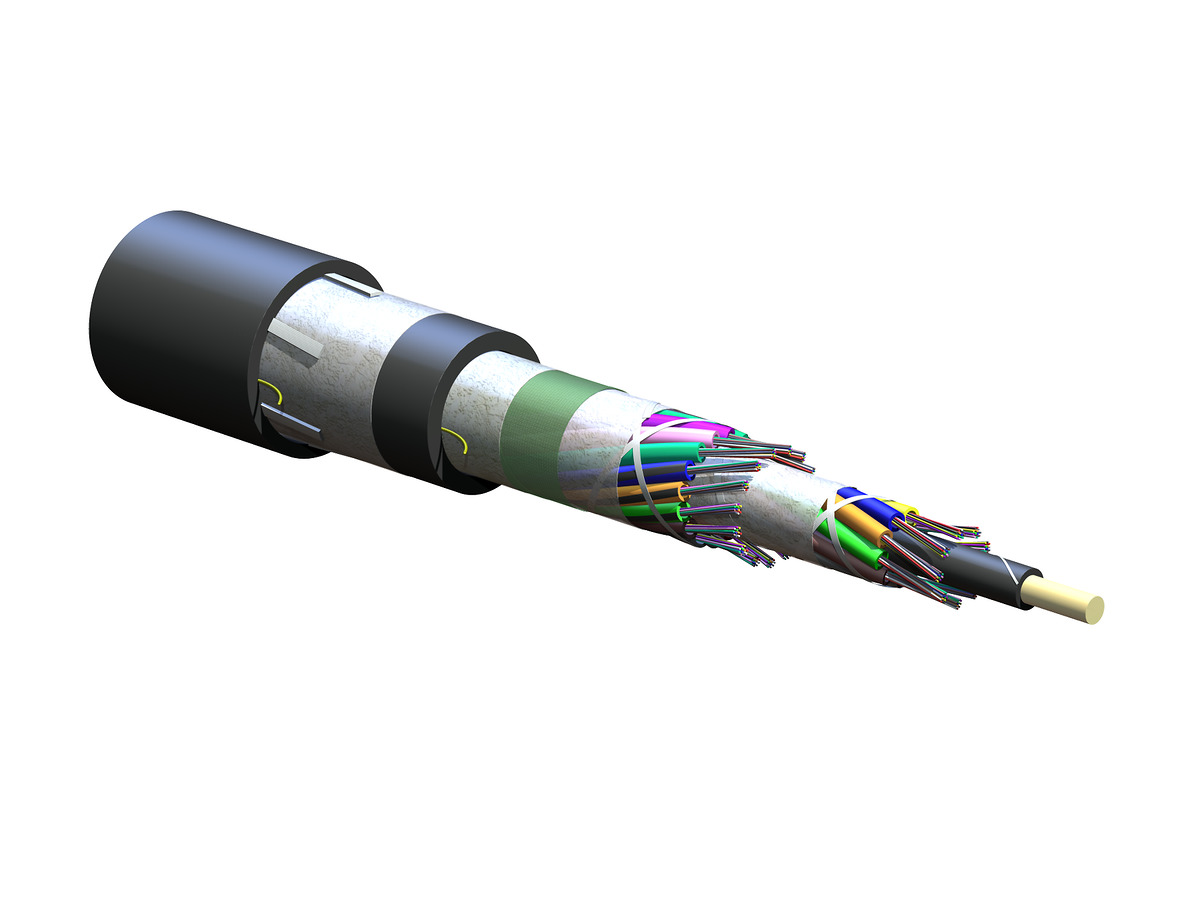 288 F, 50 µm multimode, extended 10G distance (OM4)