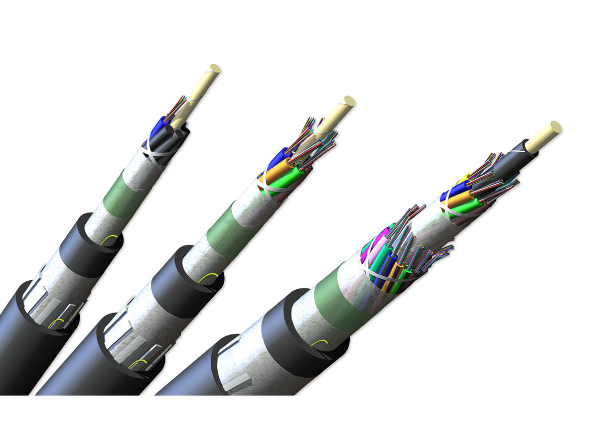 LSZH™ Loose Tube, Gel-Free, Double-Jacket Cable