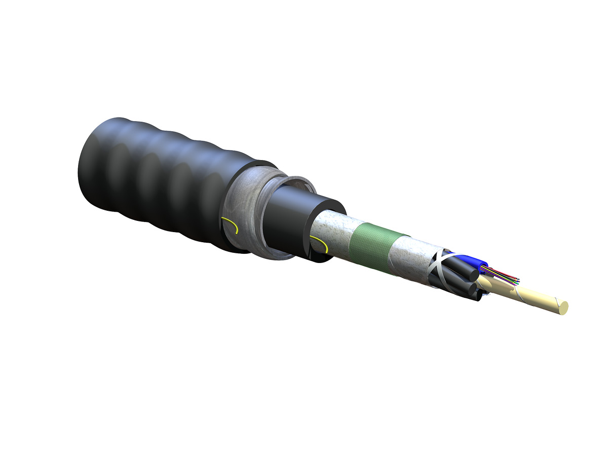 12 F, SMF-28® Ultra fiber, Single-mode (OS2)