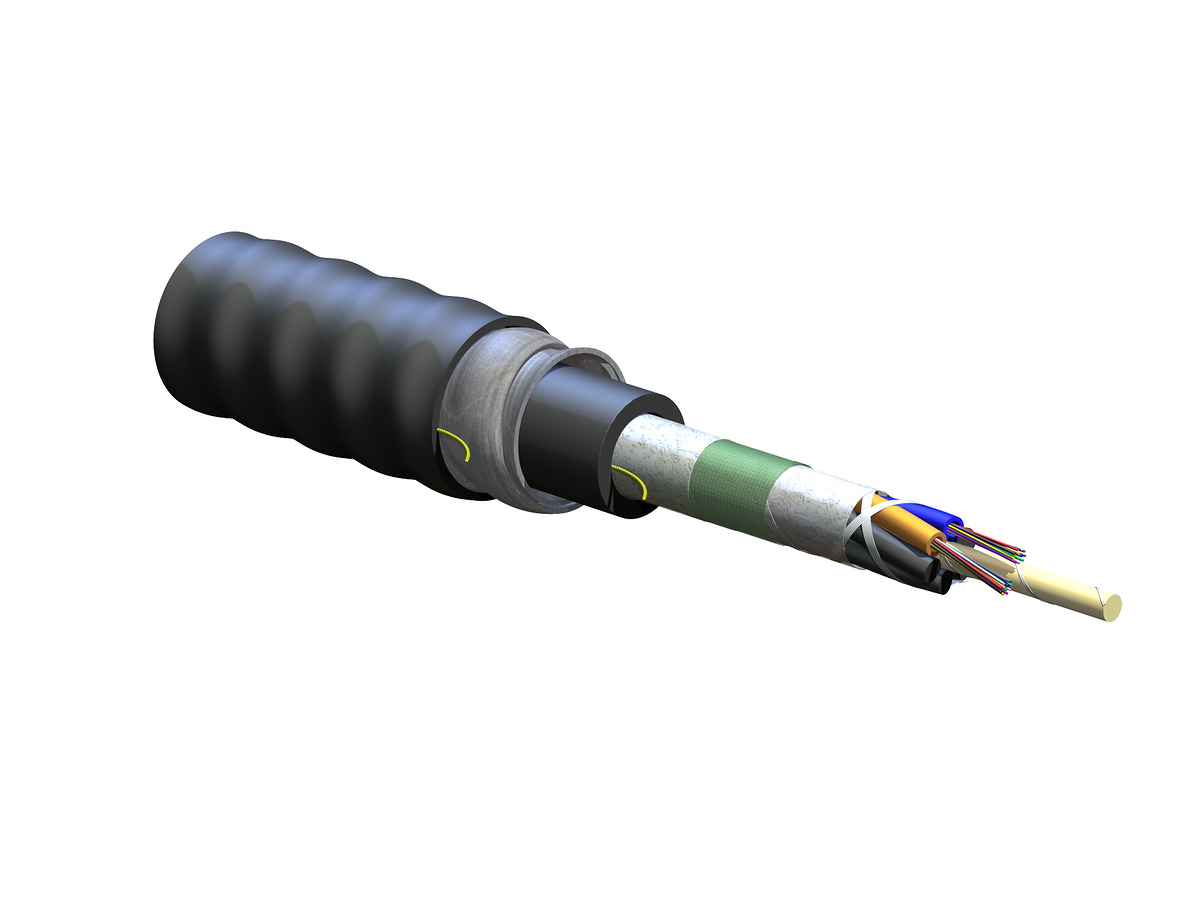024EUZ-T4101DAZ | LSZH™ Loose Tube, Gel-Free, Interlocking 024EUZ-T4101DAZ | LSZH™ Loose Tube, Gel-Free, Interlocking