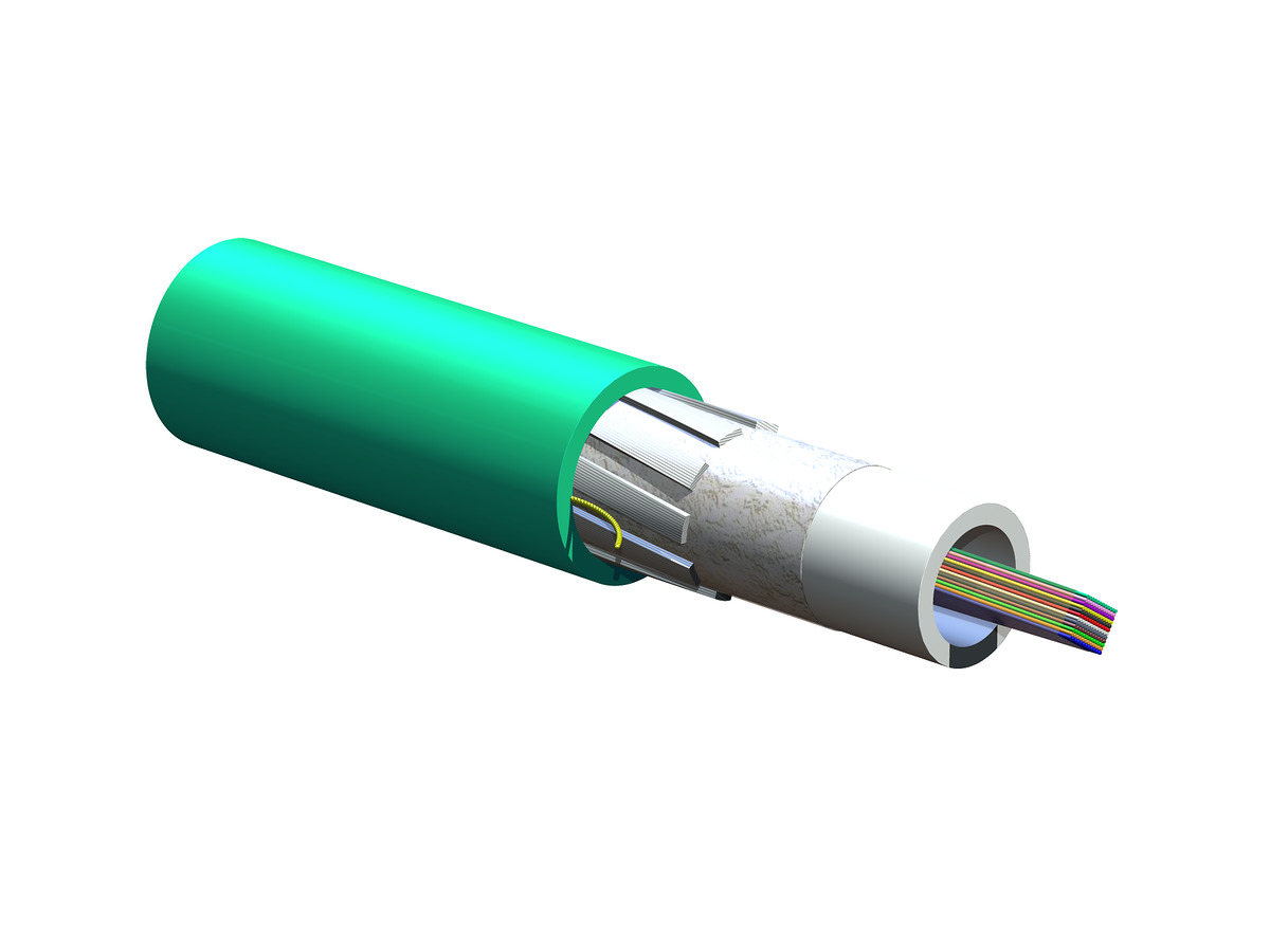 144 F, 50 µm multimode, extended 10G distance (OM4+)