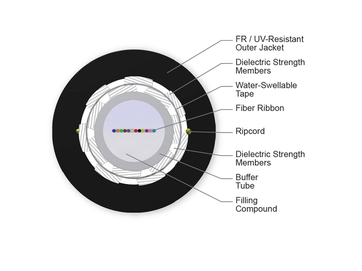 12 F, Single-mode (OS2)