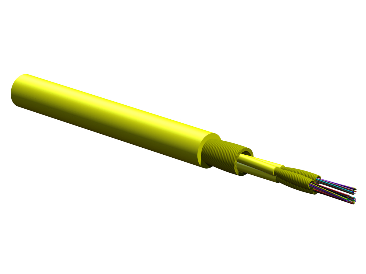 36 F, SMF-28® Ultra fiber, Single-mode (OS2), Plenum