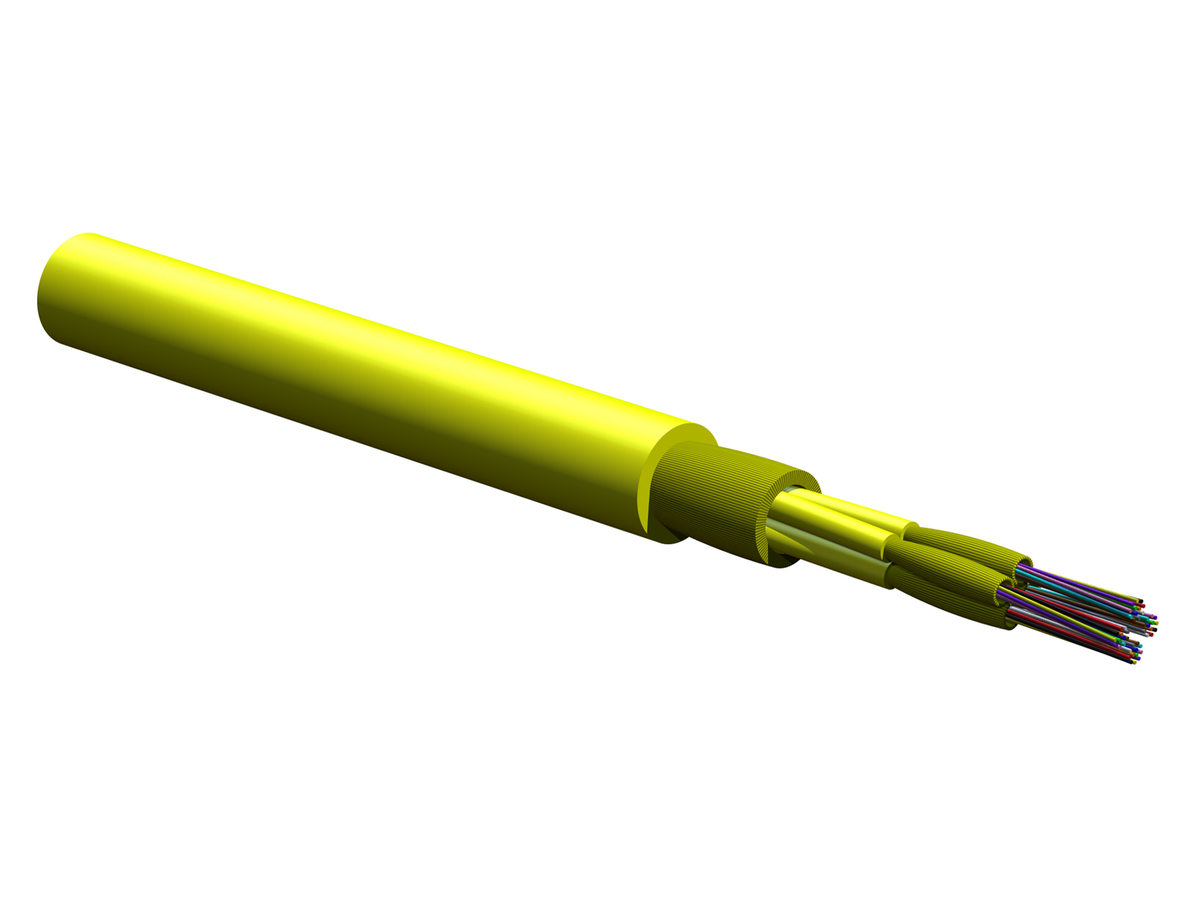 48 F, SMF-28® Ultra fiber, Single-mode (OS2), Plenum