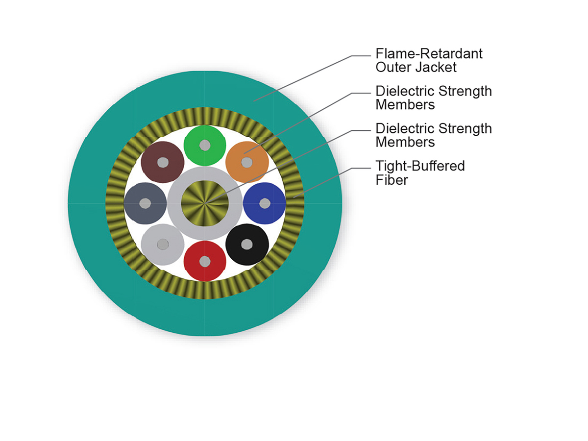 8 F, 50 µm multimode, extended 10G distance (OM4)