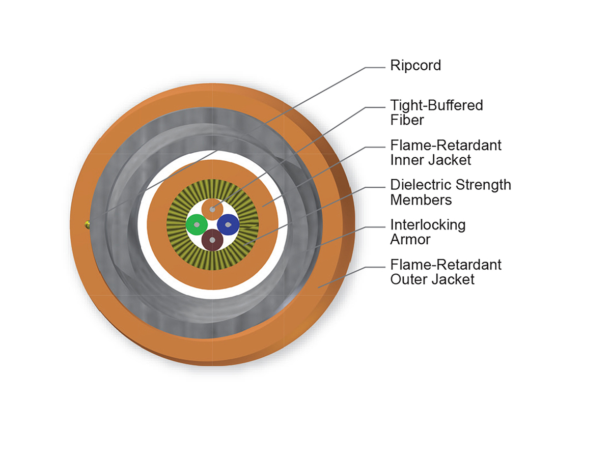 4 F, 62.5 µm multimode (OM1)