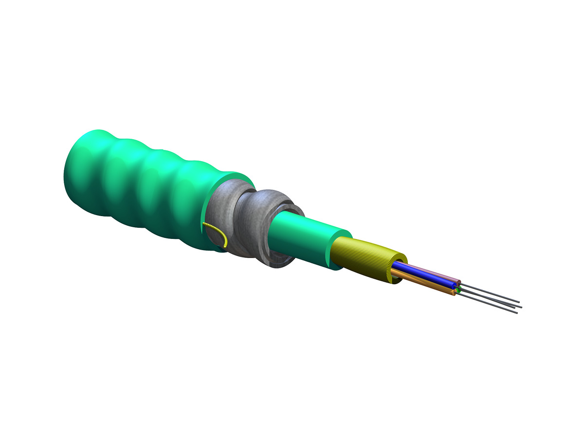 4 F, 50 µm multimode, extended 10G distance (OM4)