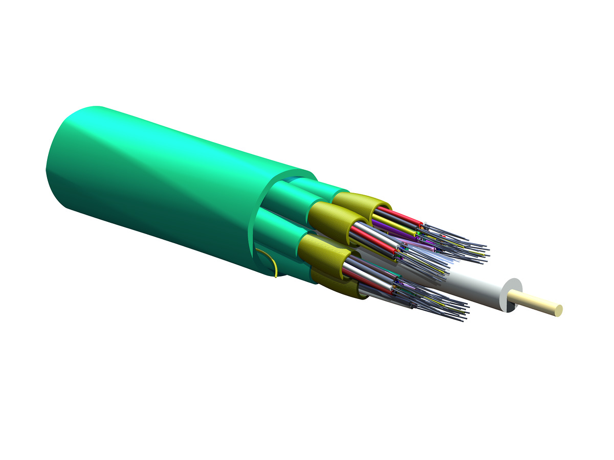 072T88-T3190-29 | MIC® Unitized Tight-Buffered Cable, Plenum 72 F, 50 µm  multimode (OM4) | Corning