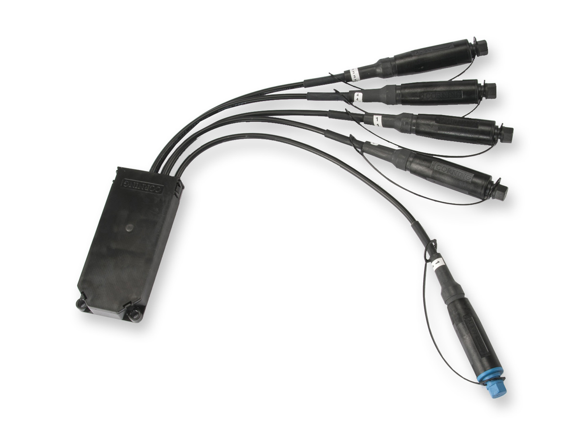 OptiTap® in-line, 1x8 split, Single-mode (OS2), bulk packaging