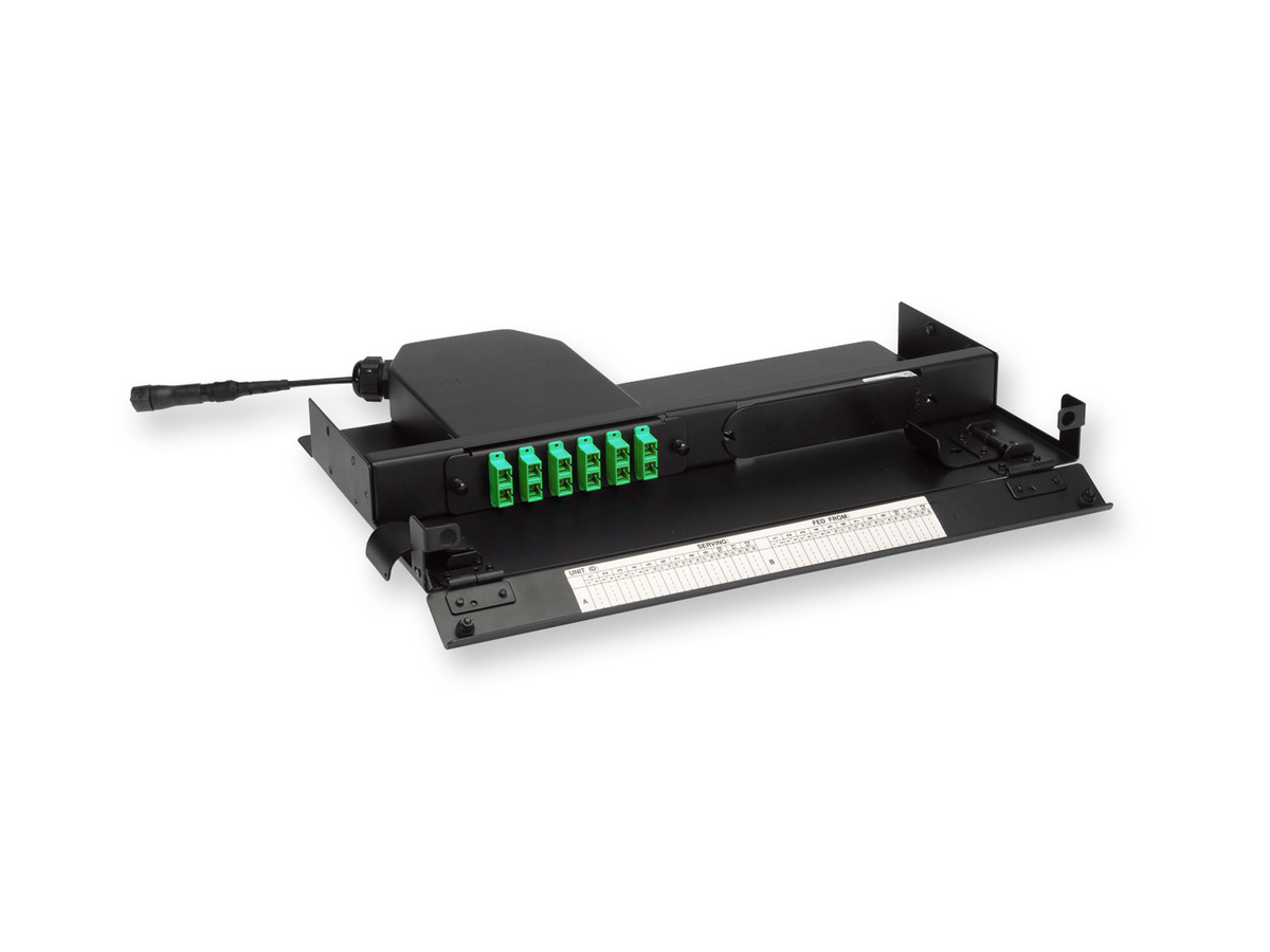 Front-Projection Wall-Mountable Bracket with one (1) OTM-126C SC APC Module