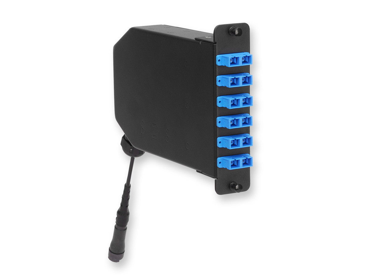 OTM Module, Single-mode (OS2), 12 F, OptiTip to SC UPC