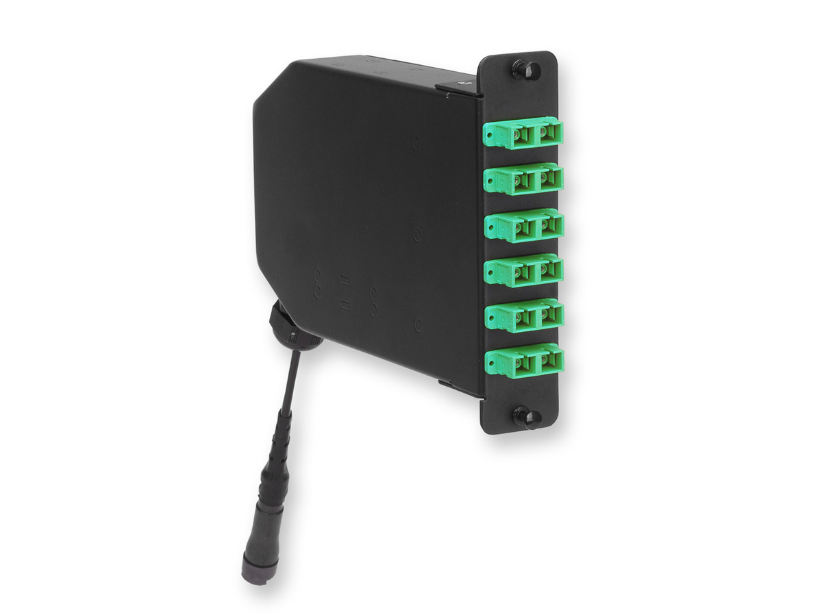 OTM Module, Single-mode (OS2), 12 F, OptiTip to SC APC