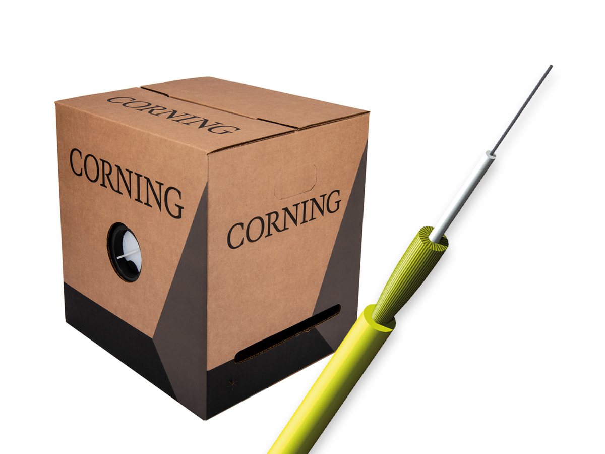 Reel in a Box, ClearCurve® Rugged Drop, Indoor, Tight-Buffered Cable