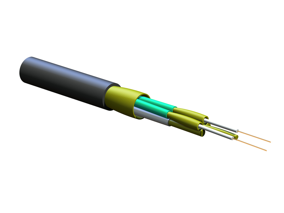 002T6F-31390-B2 | Reel In A Box, FREEDM® Fan-Out Tight-Buffered Cable,  Riser 2 F, 50 µm multimode (OM4) | Corning