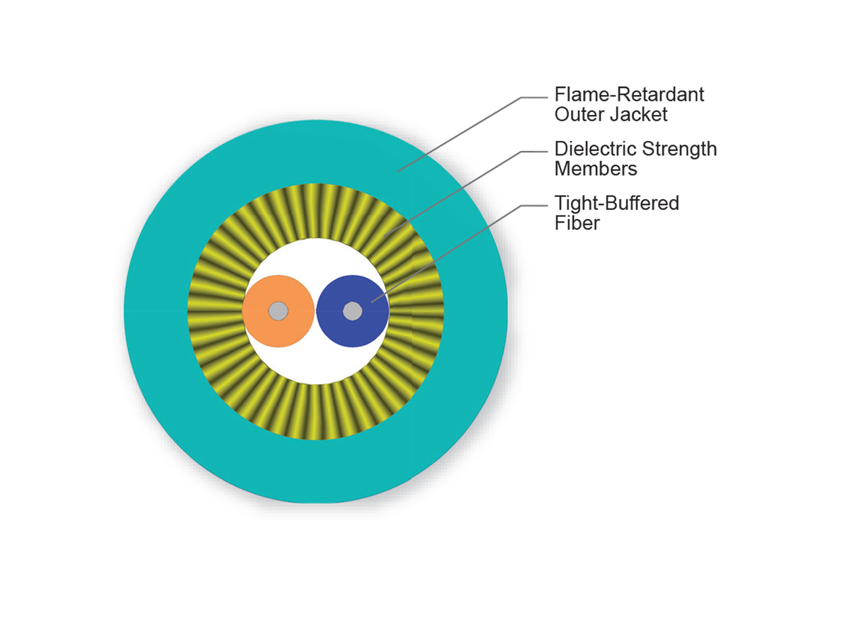 2 F, 50 µm multimode (OM3)