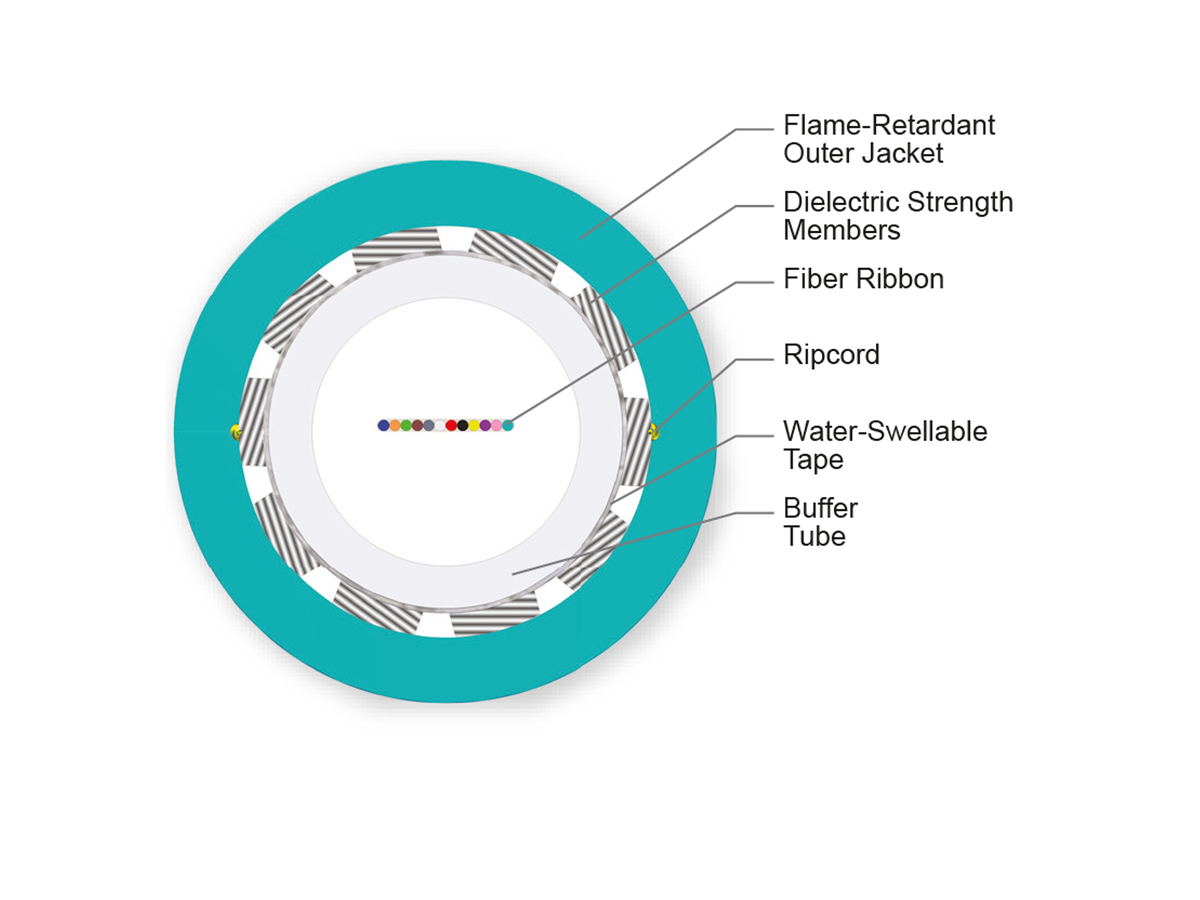 12 F, 50 µm multimode, extended 10G distance (OM4)