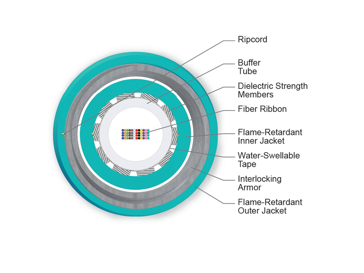 48 F, 50 µm multimode (OM4)