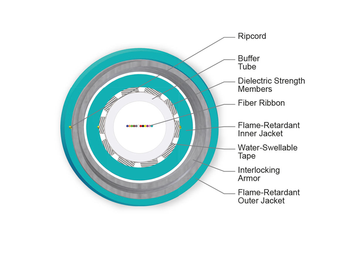 12 F, 50 µm multimode (OM3)