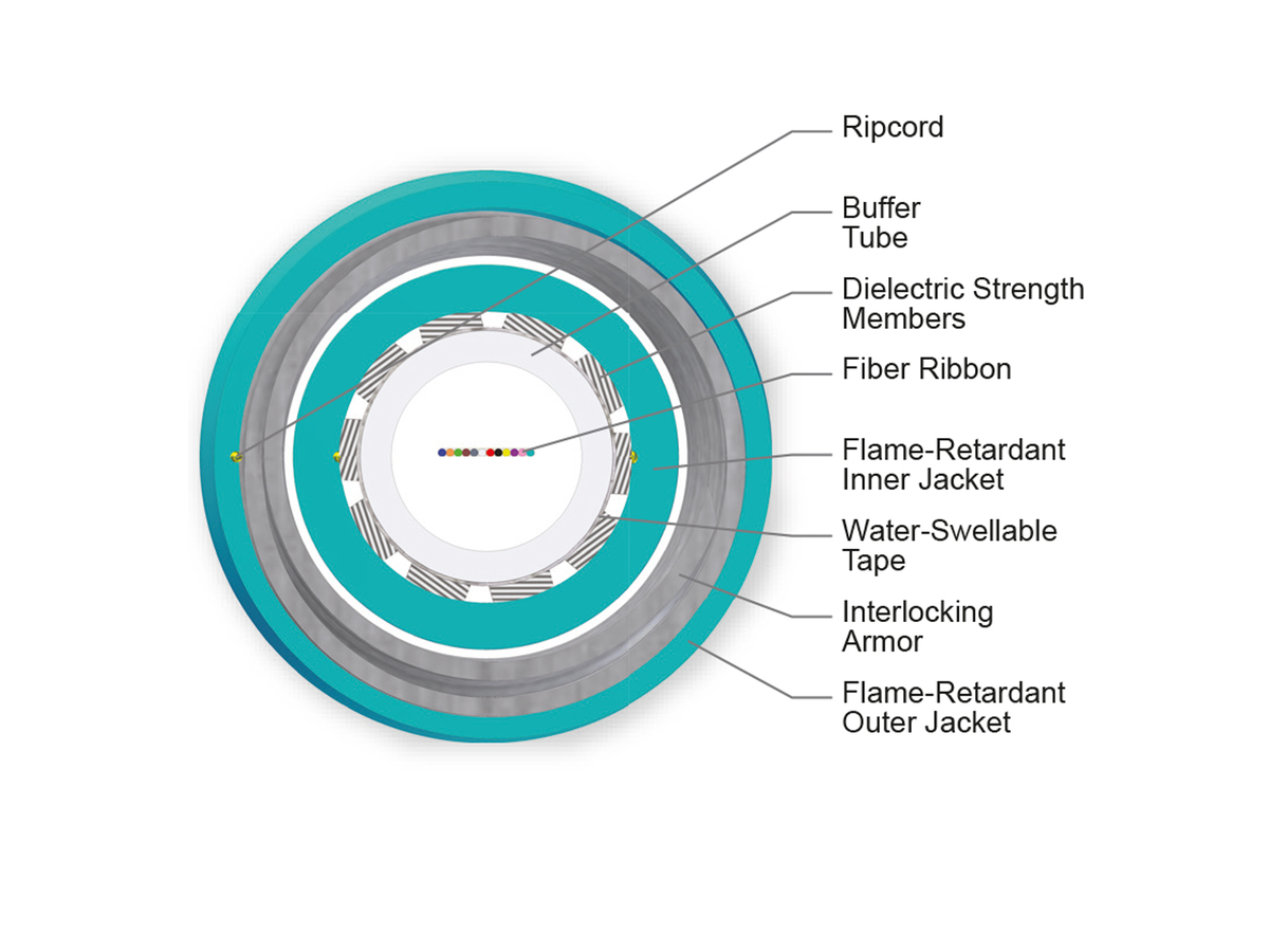 12 F, 50 µm multimode (OM4)